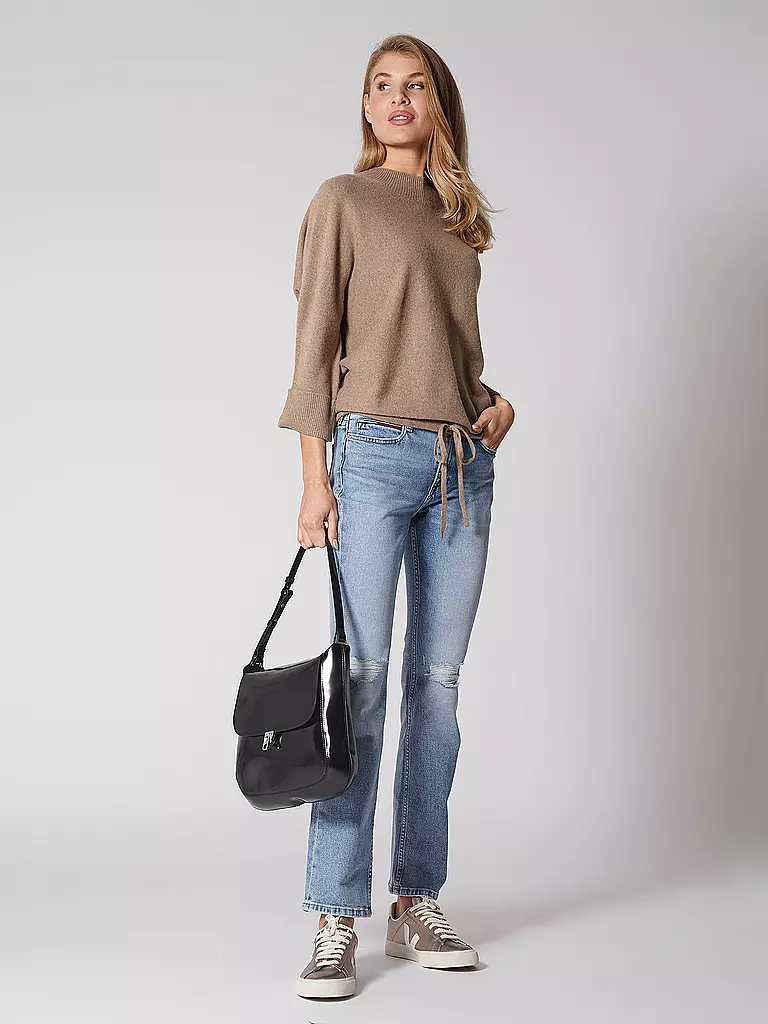 COCCINELLE | Ledertasche - Hobo Bag CRISTHY | schwarz