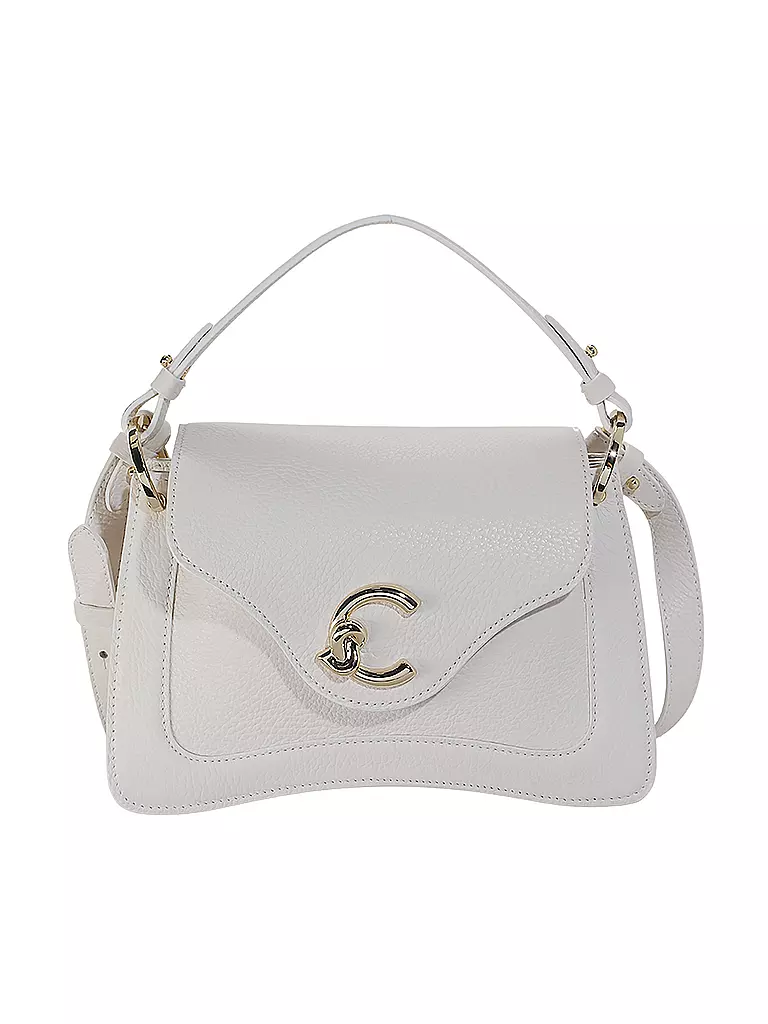 COCCINELLE | Ledertasche - Mini Bag C-ME | weiss