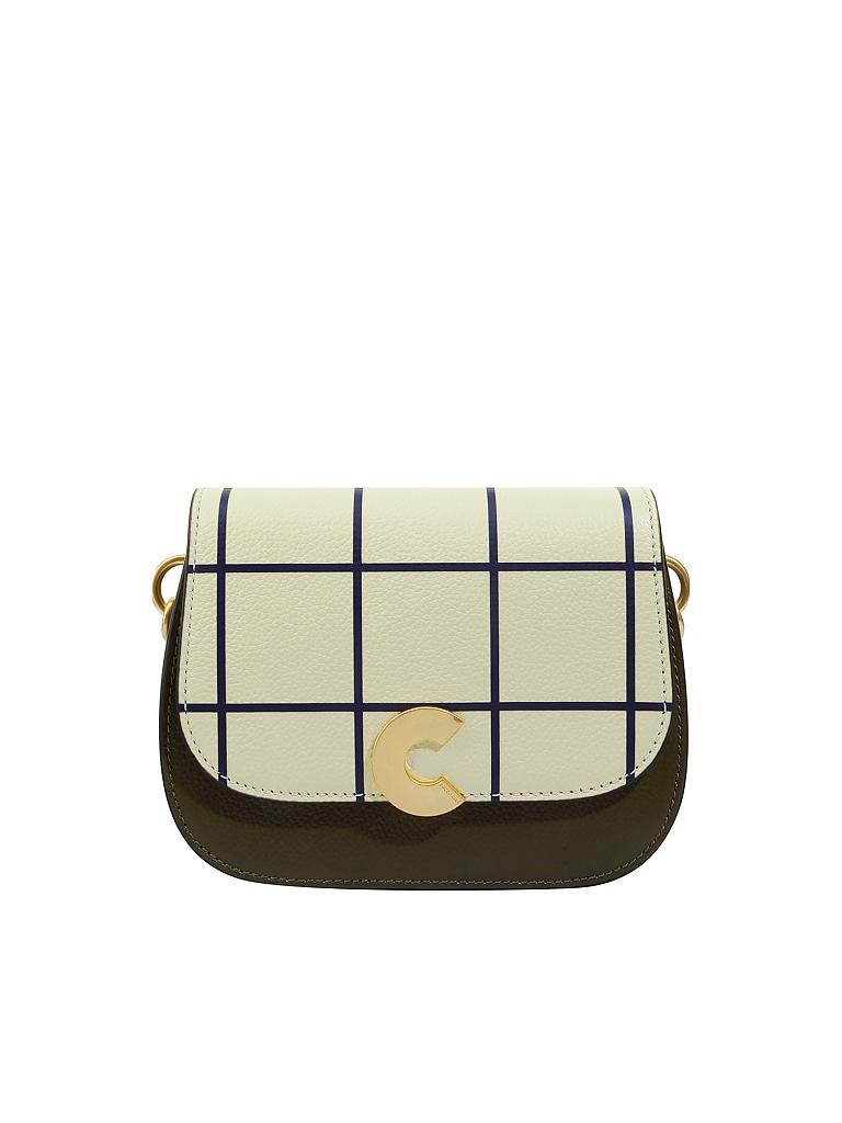 COCCINELLE | Ledertasche - Minibag "Craquante" | beige