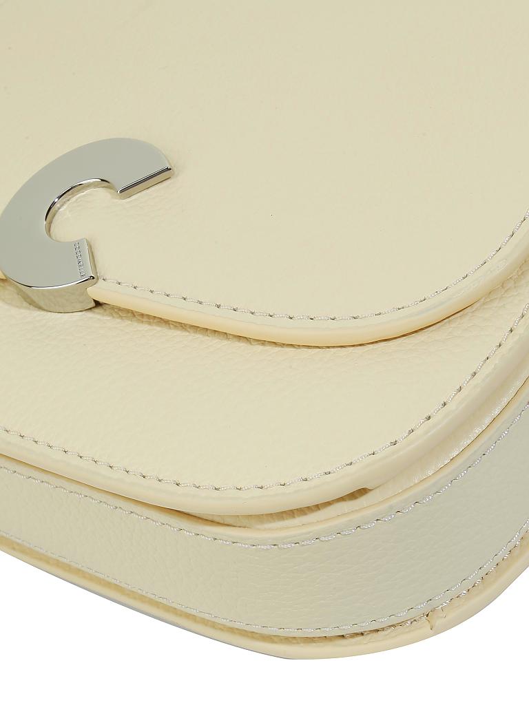 COCCINELLE | Ledertasche - Minibag "Craquante" | beige