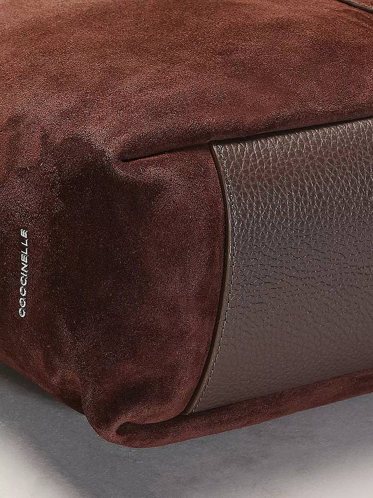 COCCINELLE | Ledertasche - Shopper C-EASY  | braun
