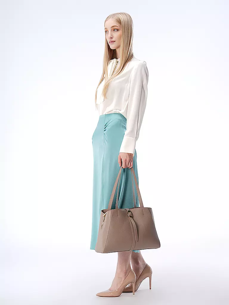 COCCINELLE | Ledertasche - Shopper COCCINELLECHARA | beige