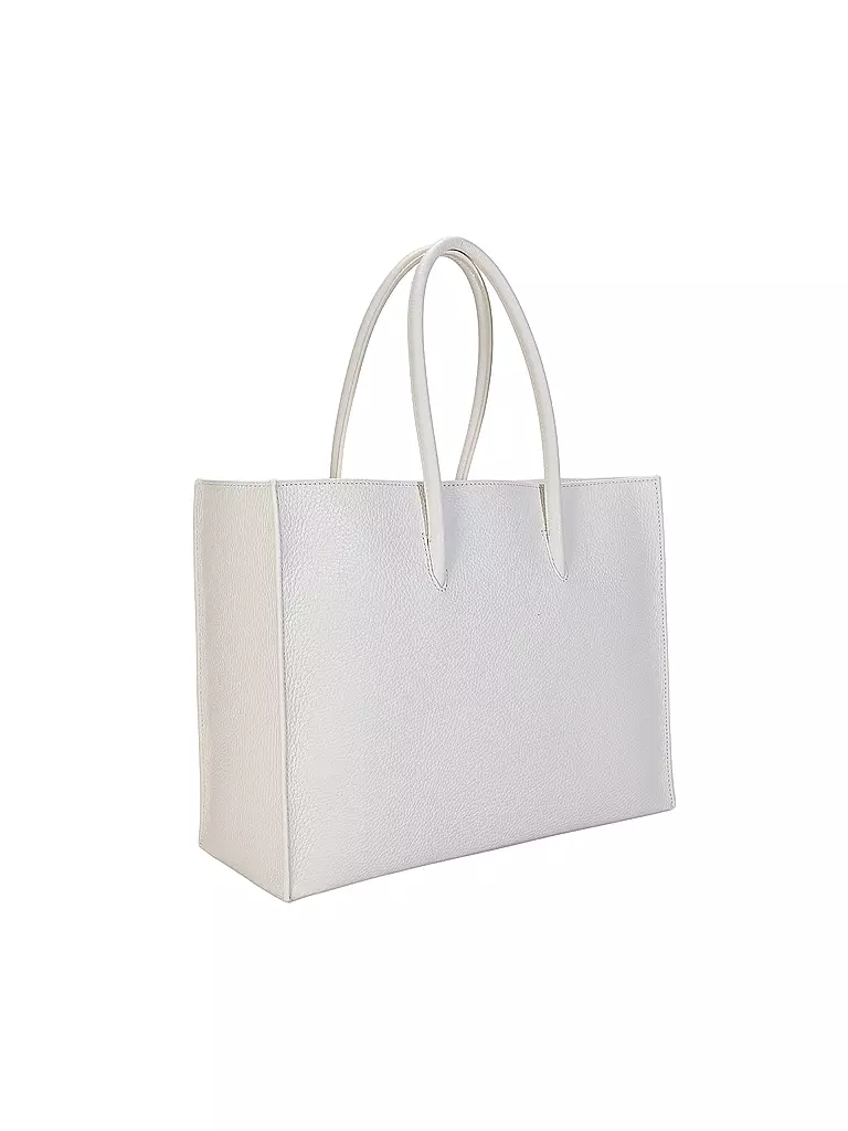 COCCINELLE | Ledertasche - Tote Bag COCCINELLEMYRTHA MAXI LOG | weiss