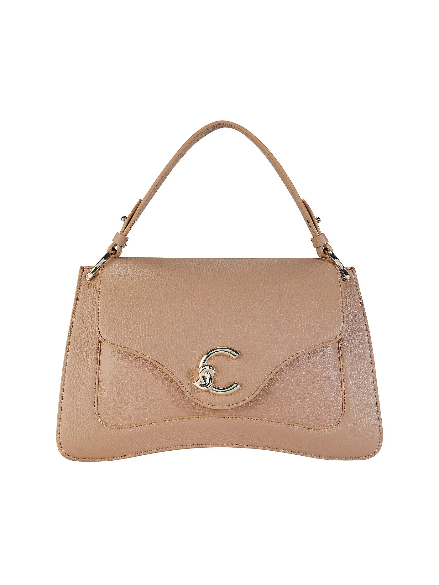 COCCINELLE | Ledertasche - Umhängetasche C-ME | camel