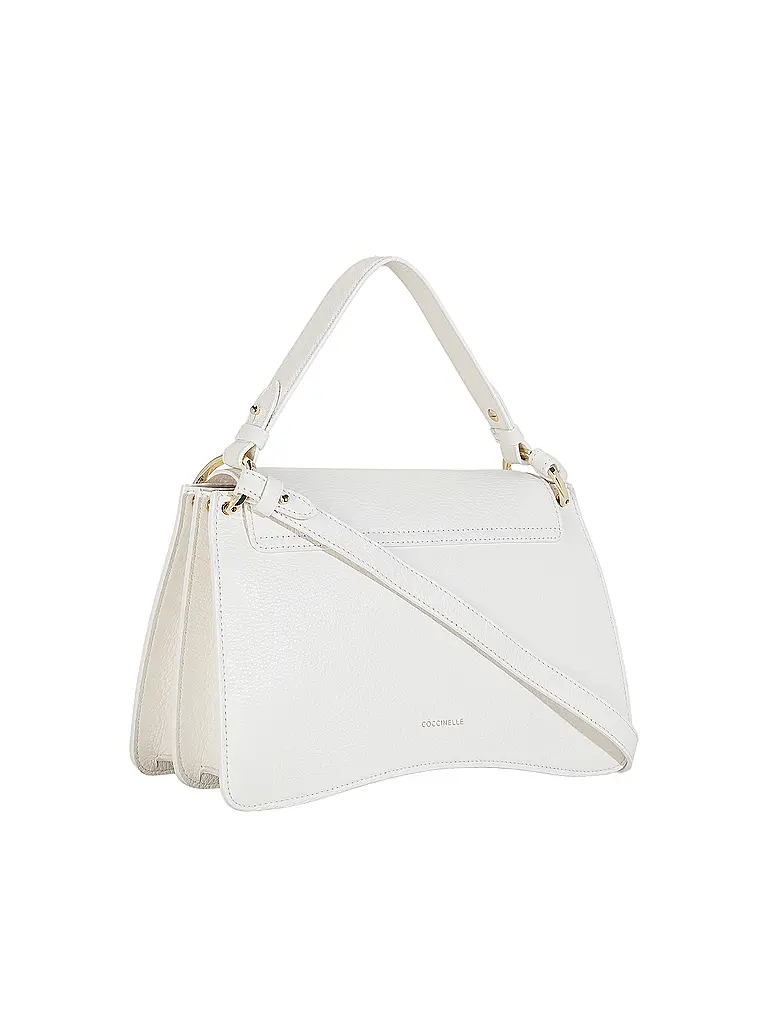 COCCINELLE | Ledertasche - Umhängetasche C-ME | Creme