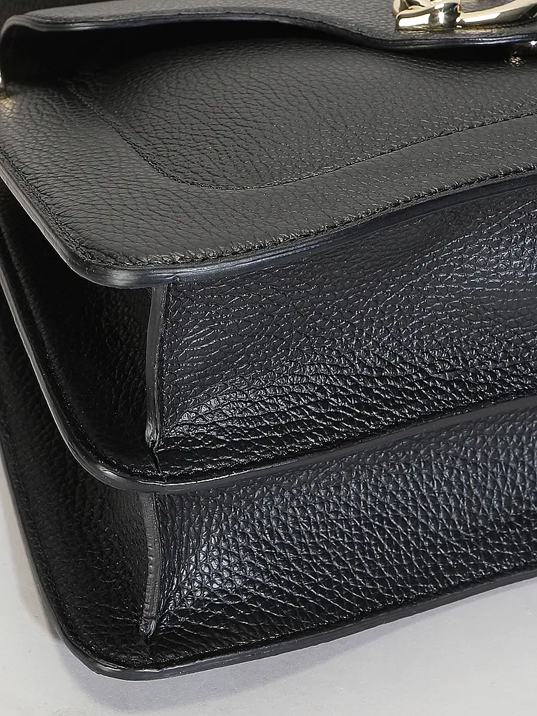 COCCINELLE | Ledertasche - Umhängetasche C-ME | Schwarz