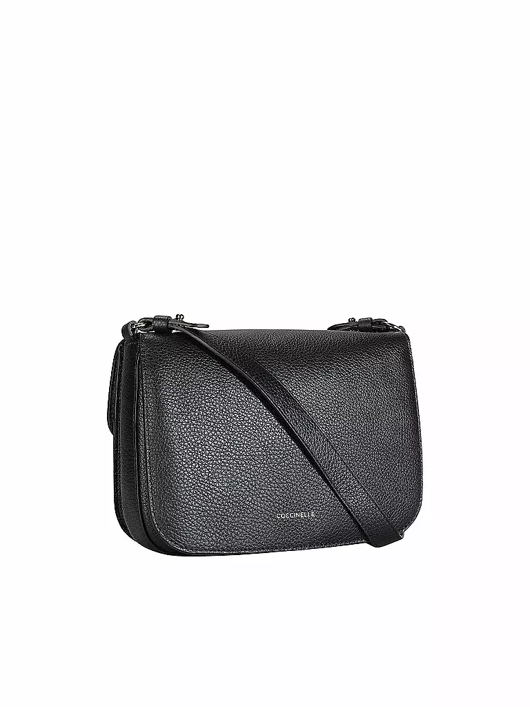 COCCINELLE | Ledertasche - Umhängetasche COCCINELLE C-ME | Schwarz