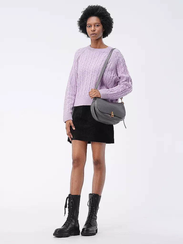 COCCINELLE | Ledertasche - Umhängetasche COCCINELLEMAGIE SOFT | grau