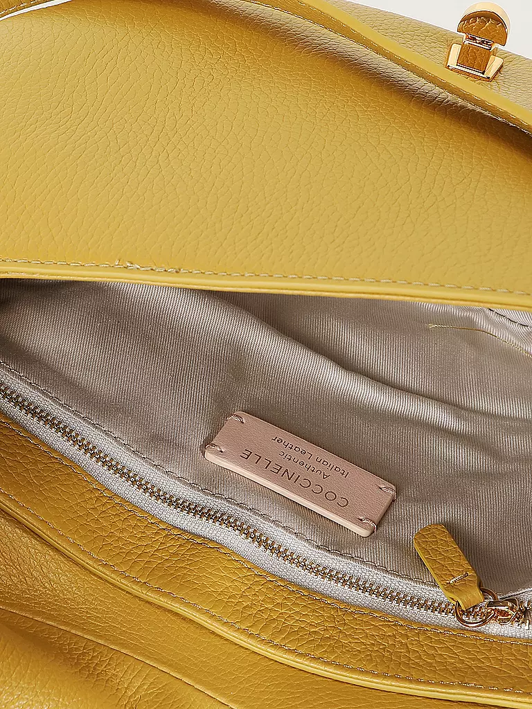 COCCINELLE | Ledertasche - Umhängetasche COCCINELLEMAGIE SOFT | senf