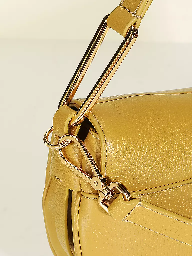COCCINELLE | Ledertasche - Umhängetasche COCCINELLEMAGIE SOFT | senf