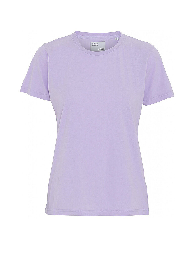 T-Shirt Frau Colorful Standard Light Organic soft lavender