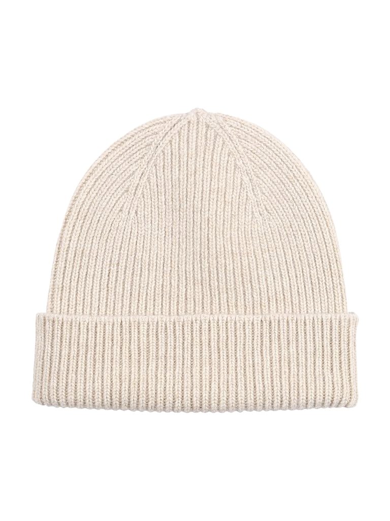 Colorful Standard Merino Wool Beanie One Size Ivory White