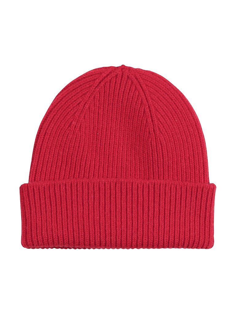 Wollmütze Colorful Standard Merino scarlet red