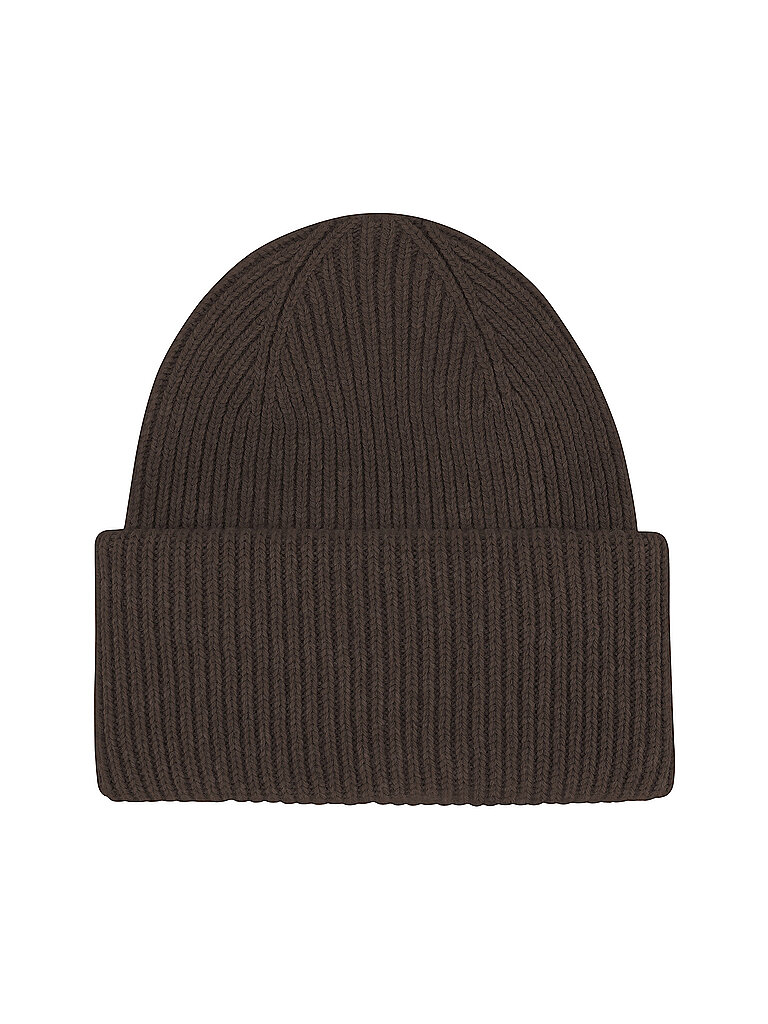 Wollmütze Colorful Standard Merino coffee brown