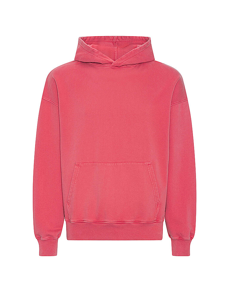 COLORFUL STANDARD Kapuzensweater - Hoodie rot | S