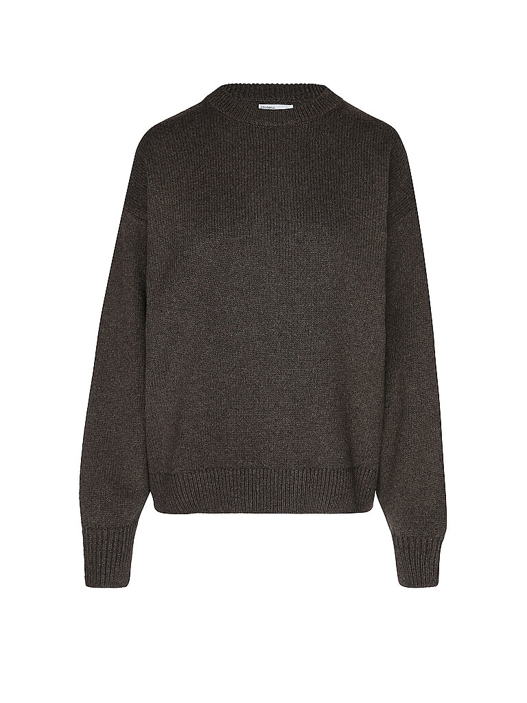 Oversize-Pullover mit Rundhalsausschnitt Colorful Standard Coffee Brown