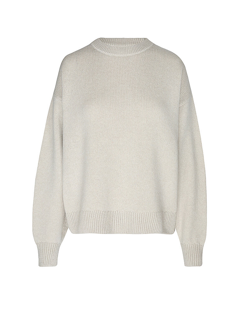 Oversize-Pullover mit Rundhalsausschnitt Colorful Standard Ivory White