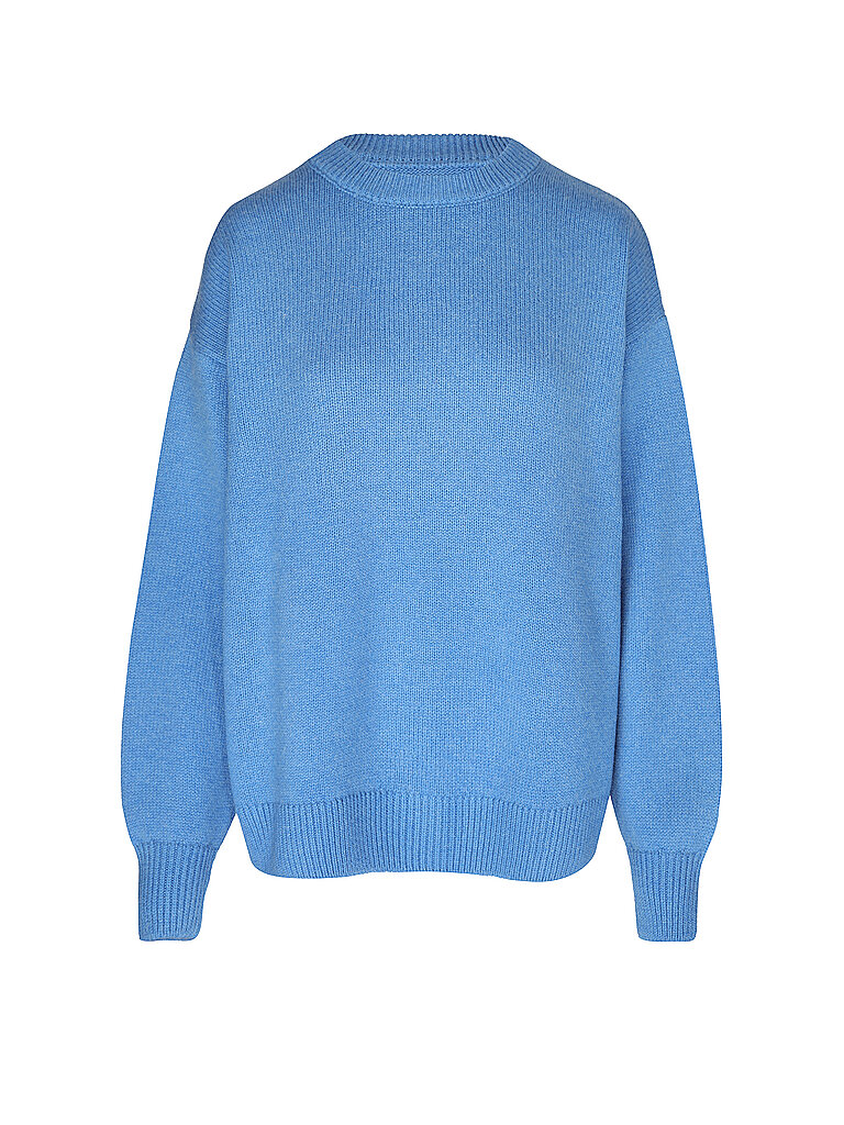 Oversize-Pullover mit Rundhalsausschnitt Colorful Standard Pacific Blue