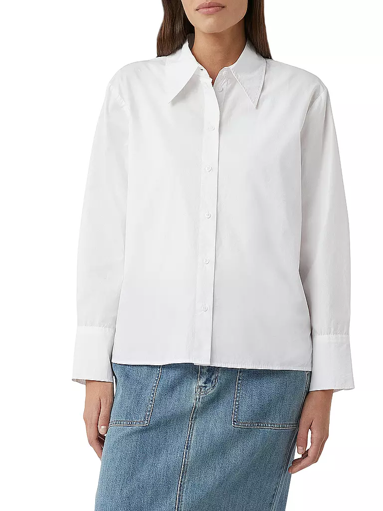 COMMA IDENTITY | Bluse | weiss