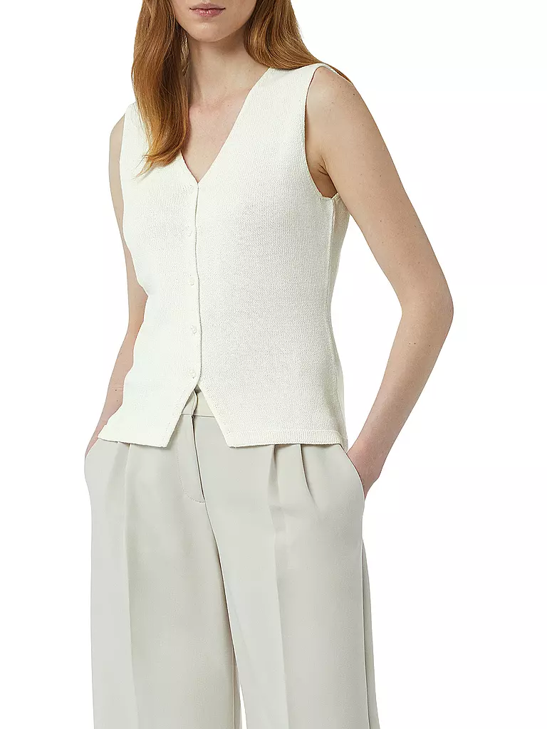 COMMA IDENTITY | Gilet | weiss