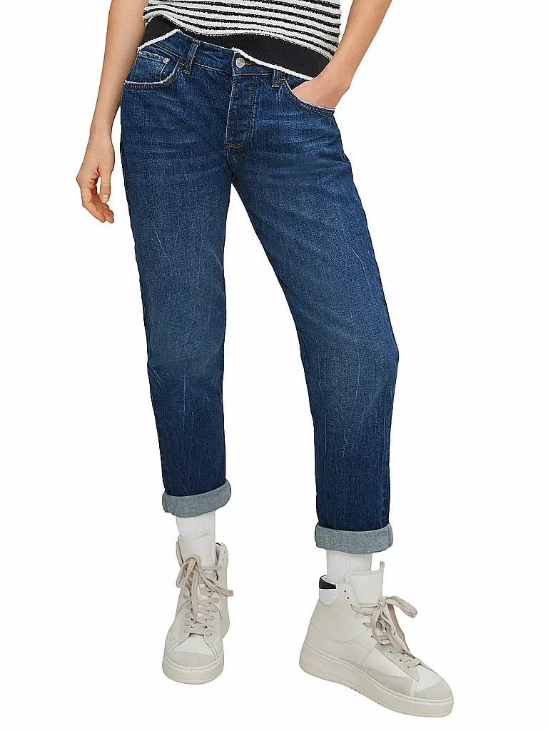 COMMA IDENTITY | Jeans Boyfriend Fit  | dunkelblau