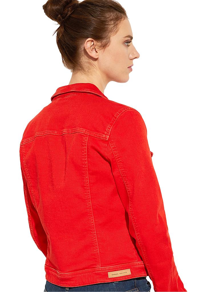 COMMA IDENTITY | Jeansjacke | rot