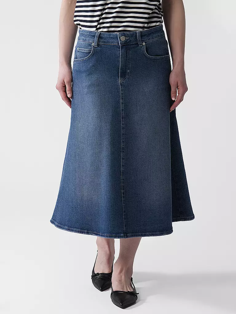 COMMA IDENTITY | Jeansrock  | blau