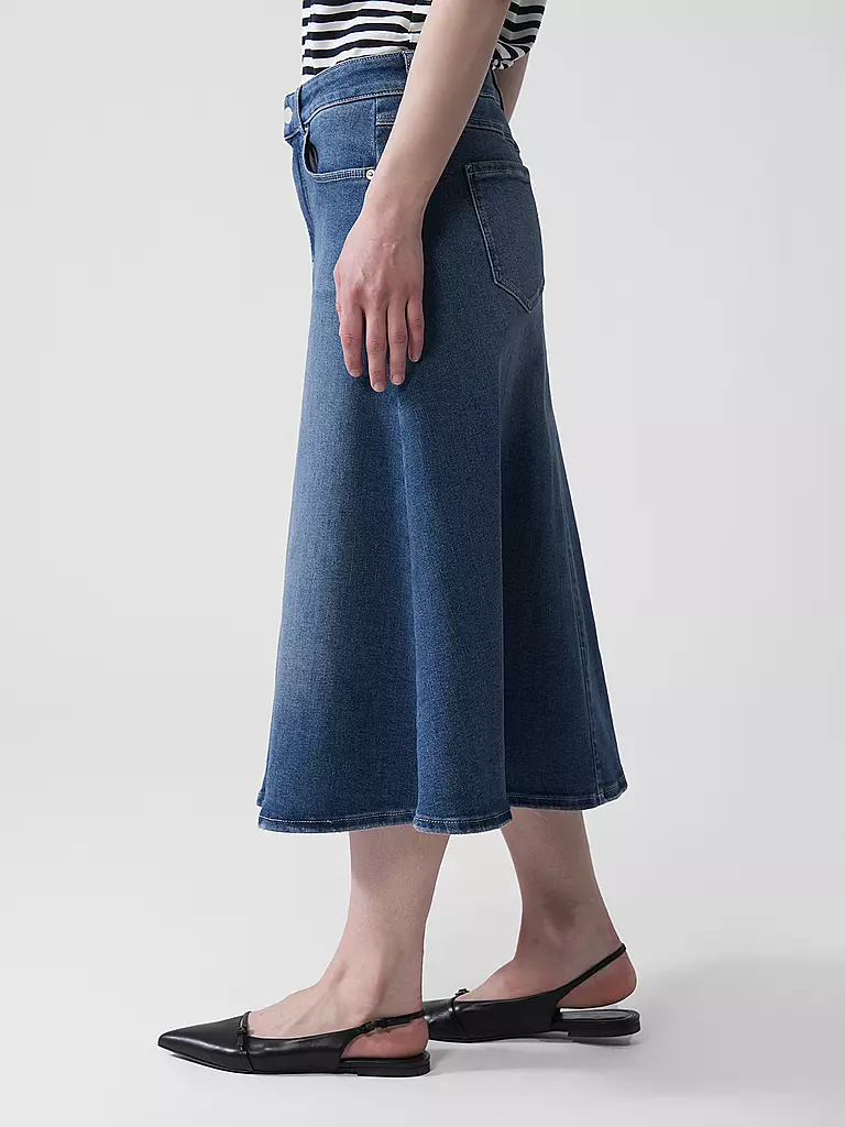 COMMA IDENTITY | Jeansrock  | blau