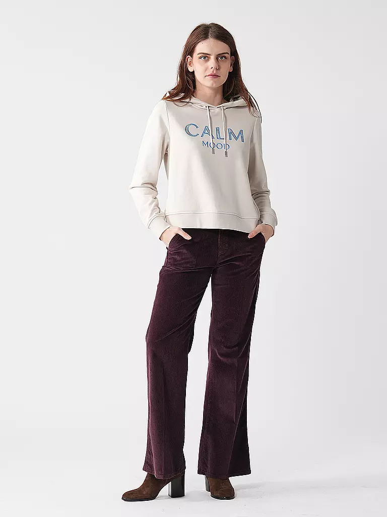 COMMA IDENTITY | Kapuzenswaeter - Hoodie  | creme