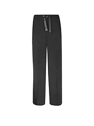 COMMA IDENTITY | Marlenehose Wide Leg | Schwarz