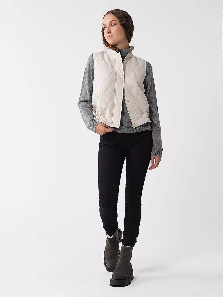 COMMA IDENTITY | Steppgilet | beige
