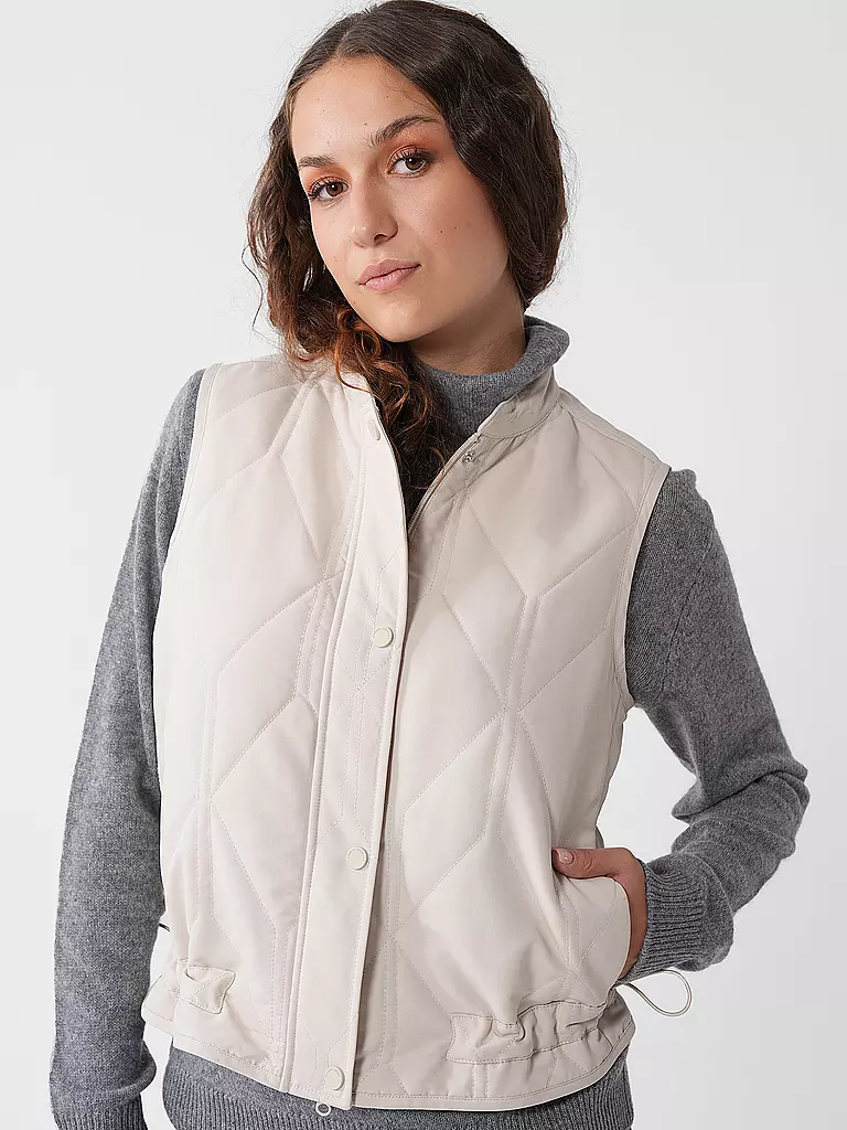 COMMA IDENTITY | Steppgilet | beige