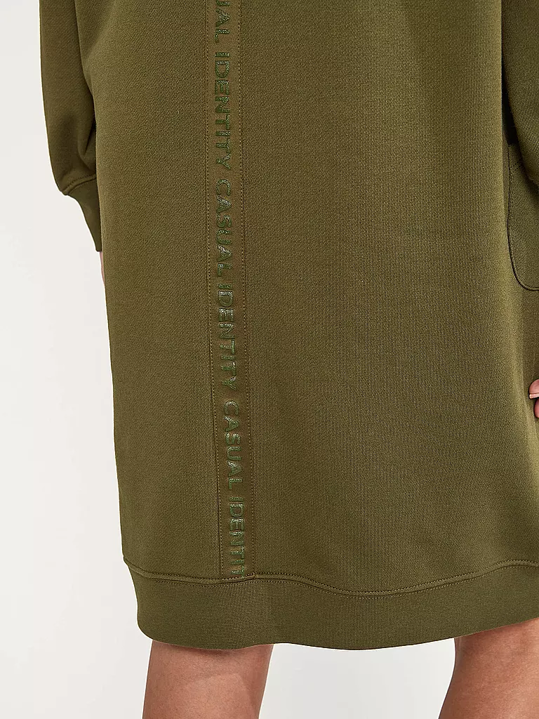 COMMA IDENTITY | Sweatkleid  | olive