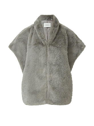 COMMA | Gilet in Felloptik