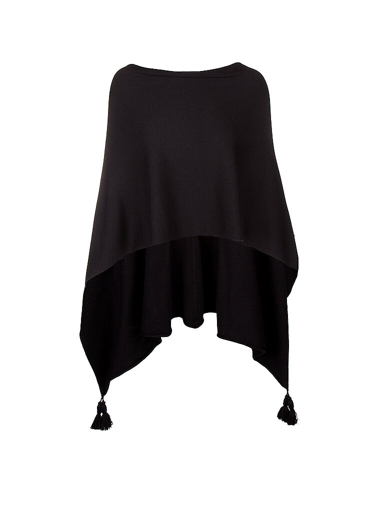 COMMA Poncho schwarz