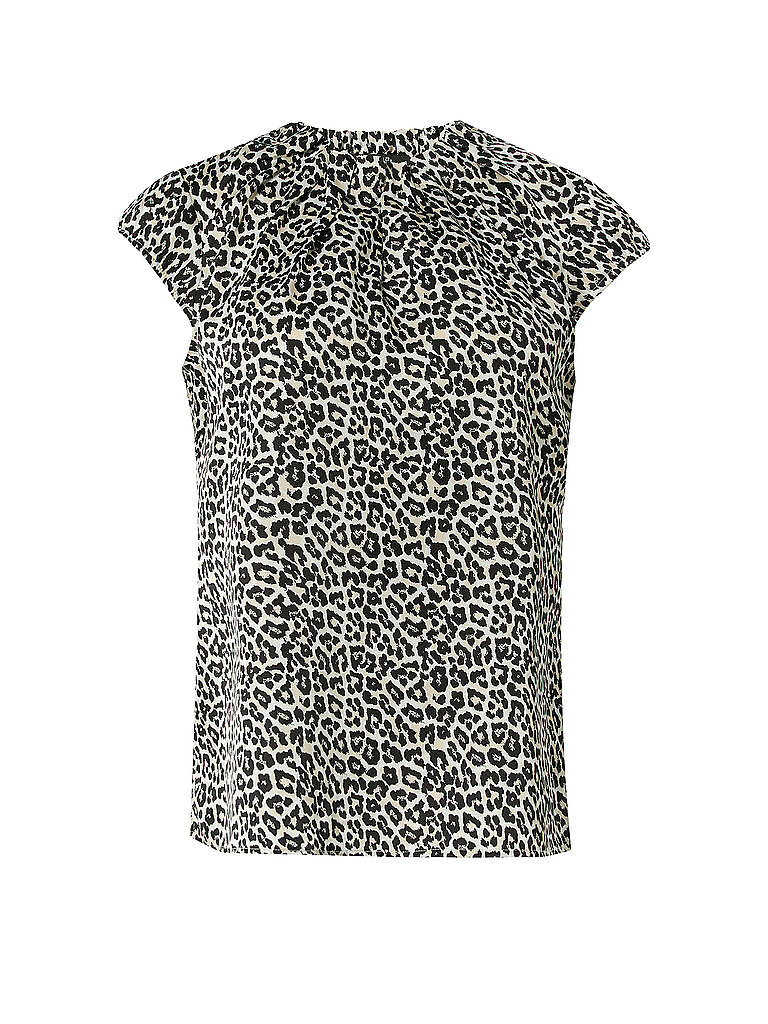 Damen Satinbluse mit Muster COMMA