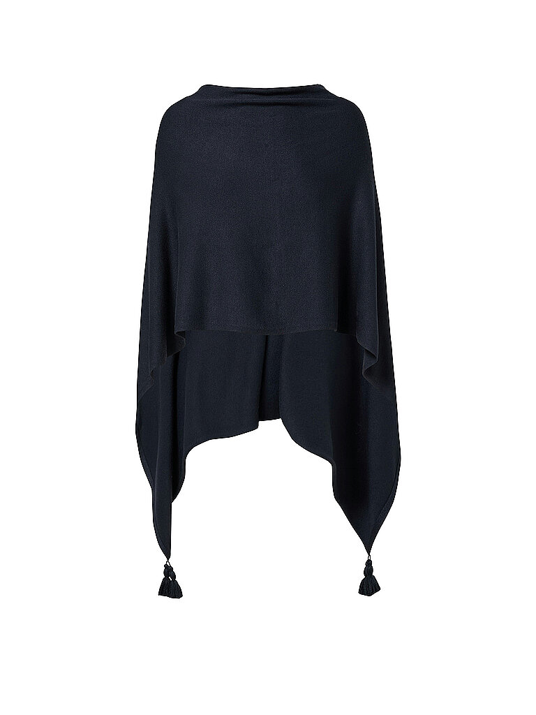 COMMA Cape - Poncho  dunkelblau – comma
