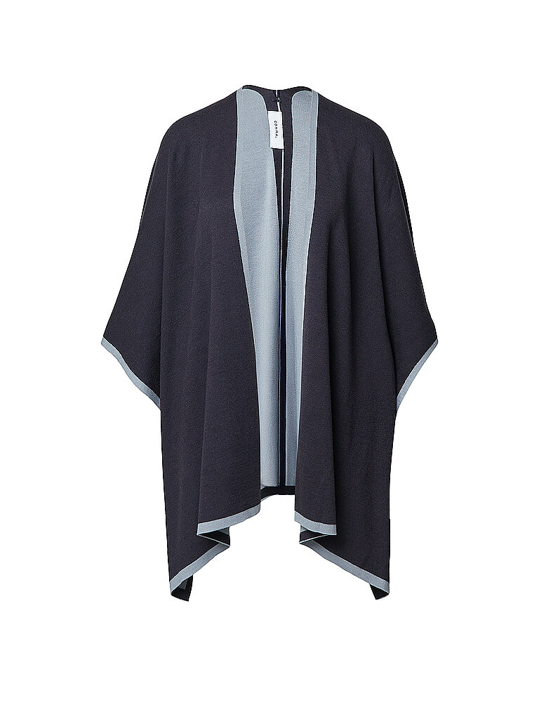 COMMA Cape - Poncho  dunkelblau – comma