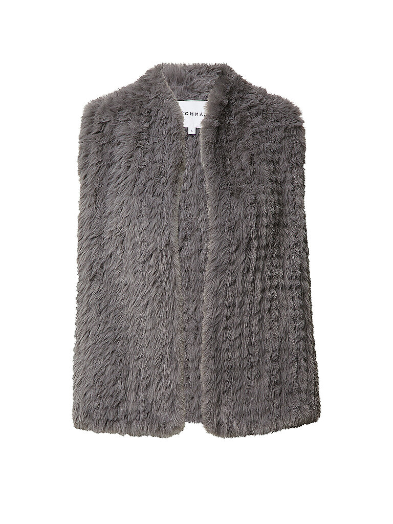 COMMA Gilet in Felloptik – comma