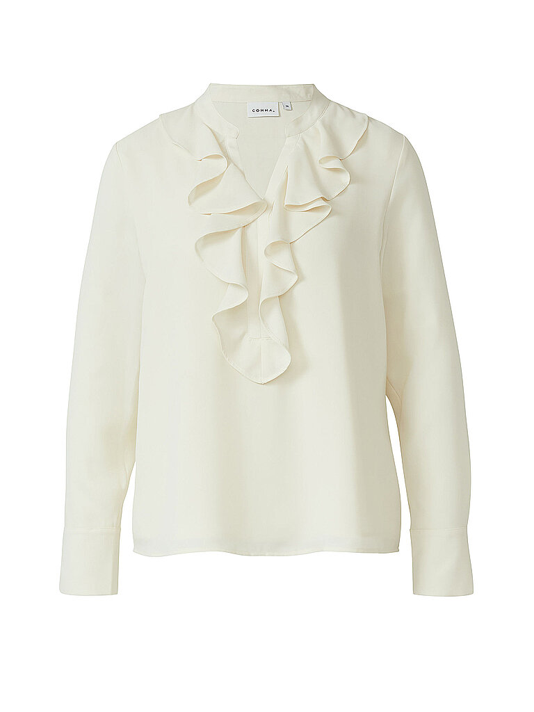 COMMA Bluse  weiss | 34 – comma