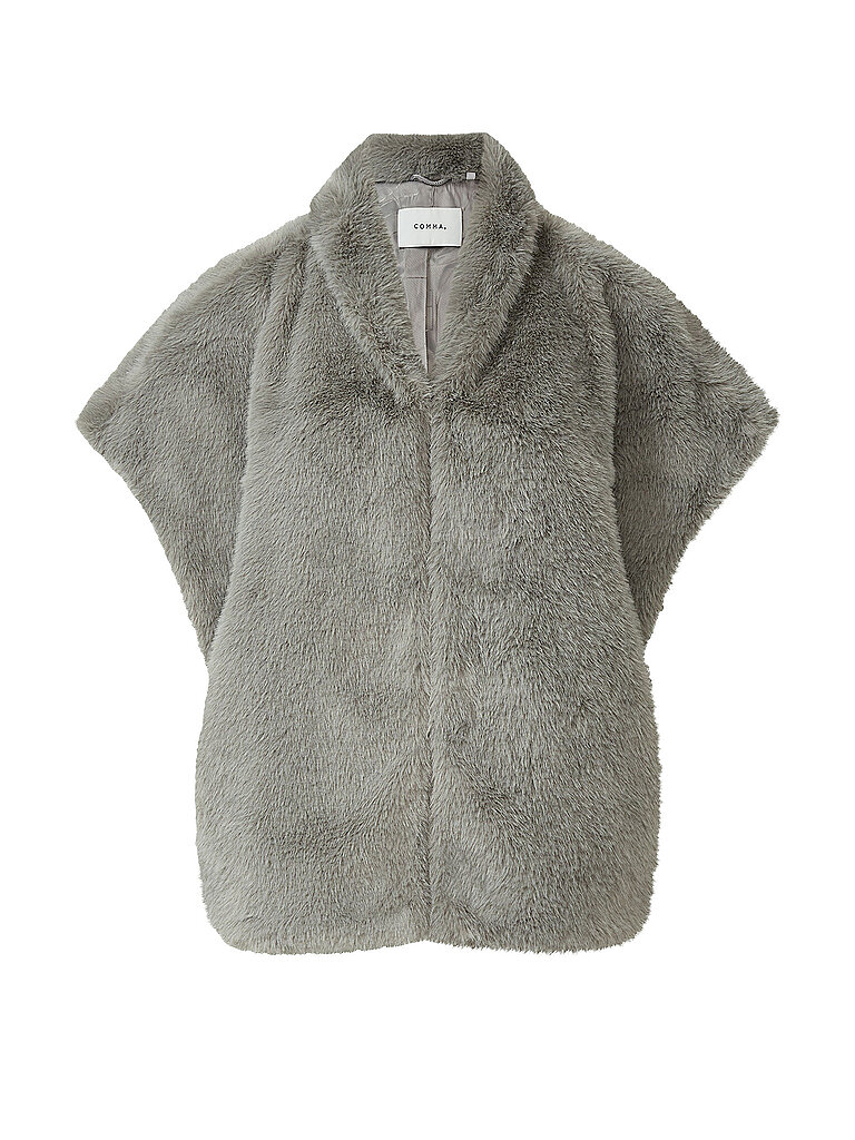 COMMA Gilet in Felloptik – comma
