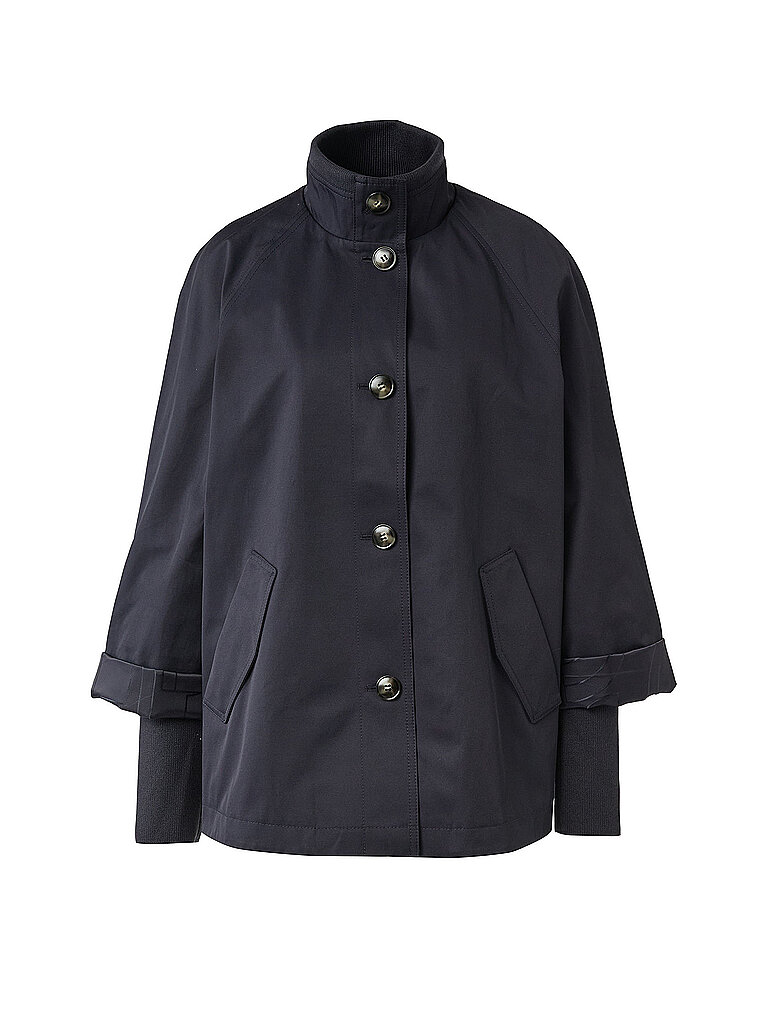 Damen lässiger Capeschnittjacke COMMA