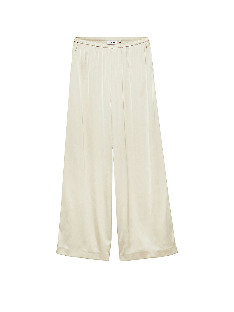 Elegante, weite Satin-Hosen für Frauen COMMA