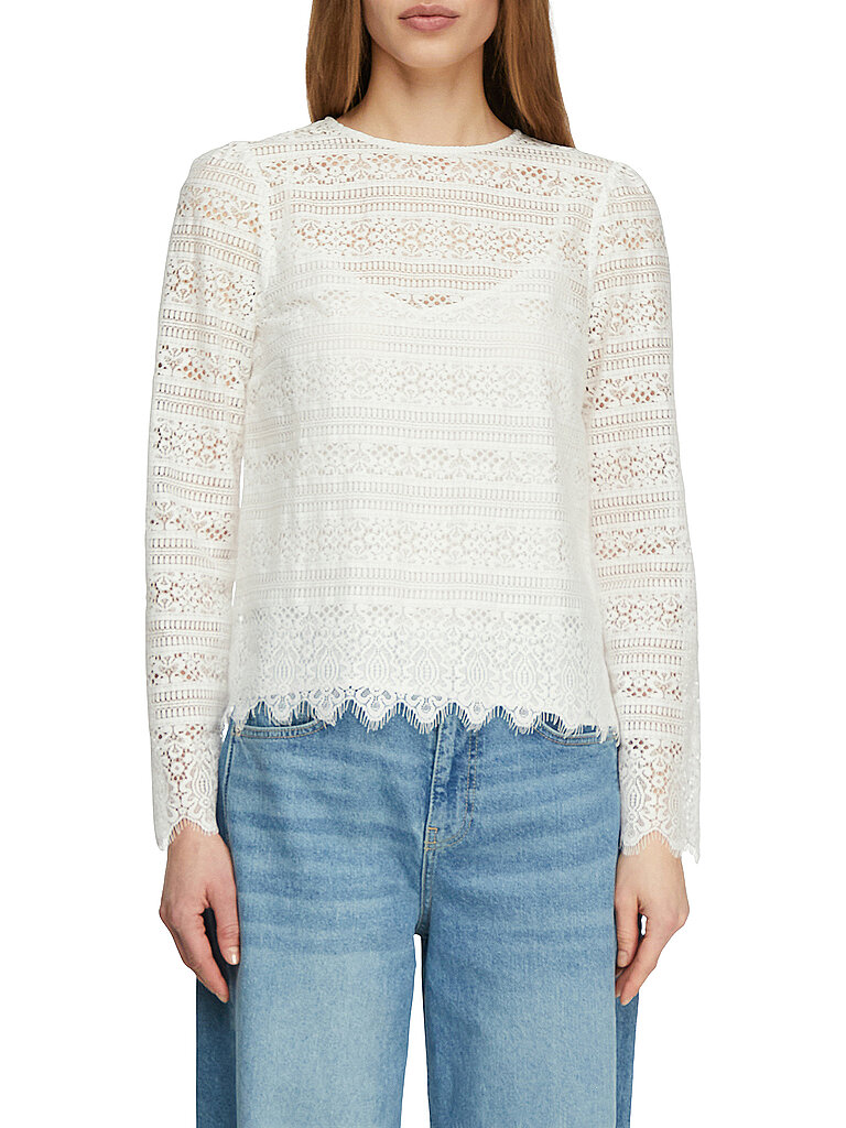 comma Blusenshirt weiss | 48
