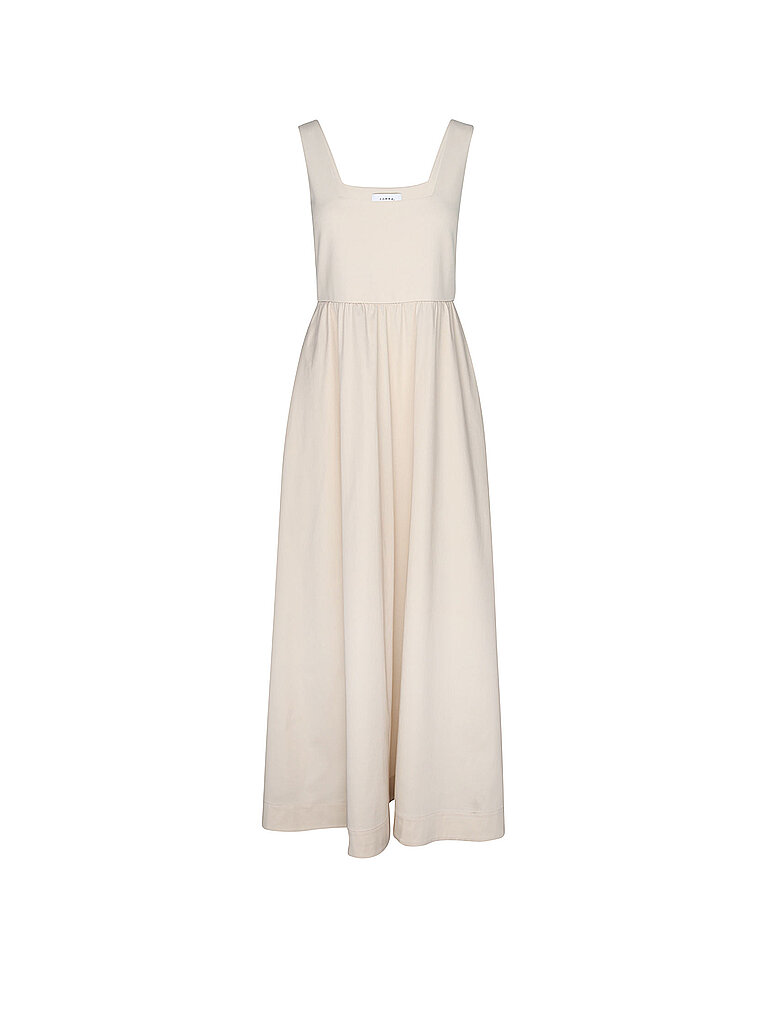 Lange Midikleid aus Materialmix für Damen COMMA