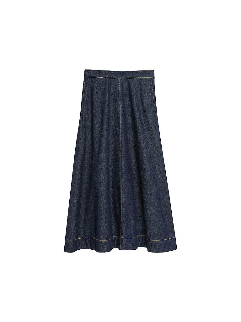 Leichte A-Linien Jeans Midi-Rock für Damen COMMA