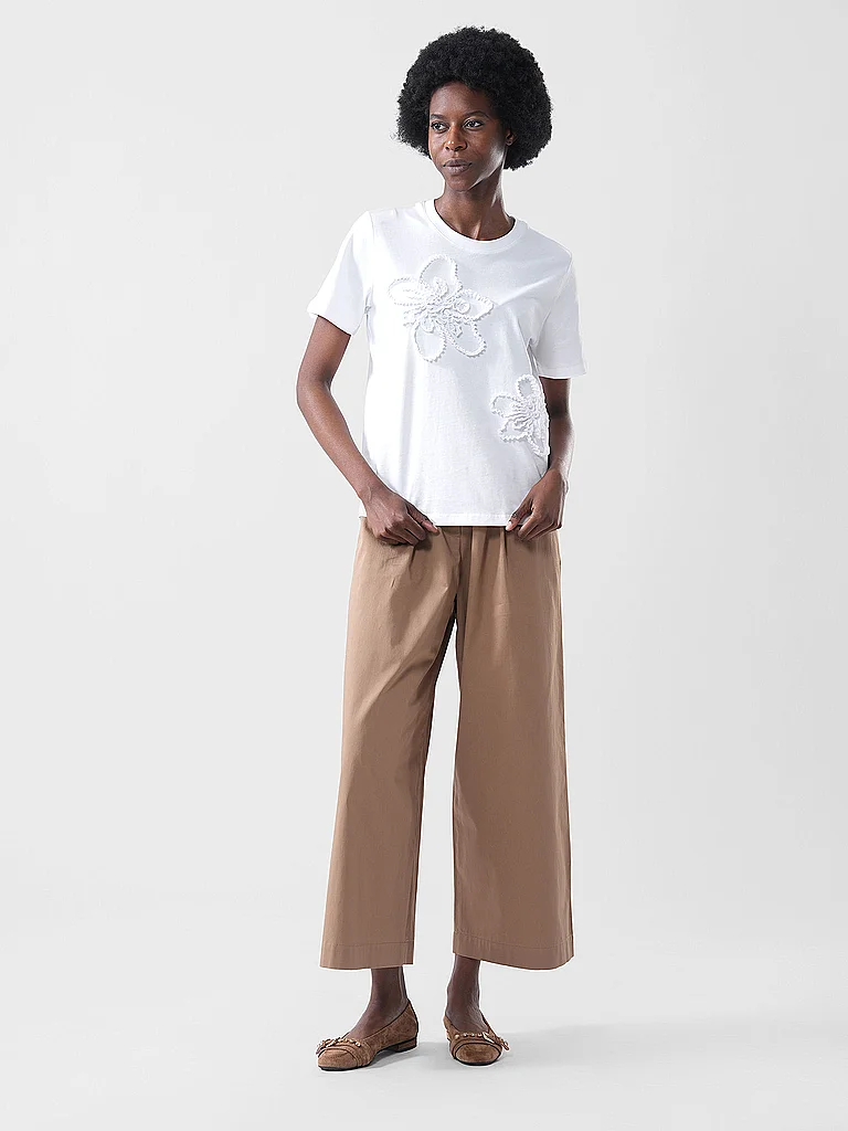 Comma T-Shirt Weiss | 42