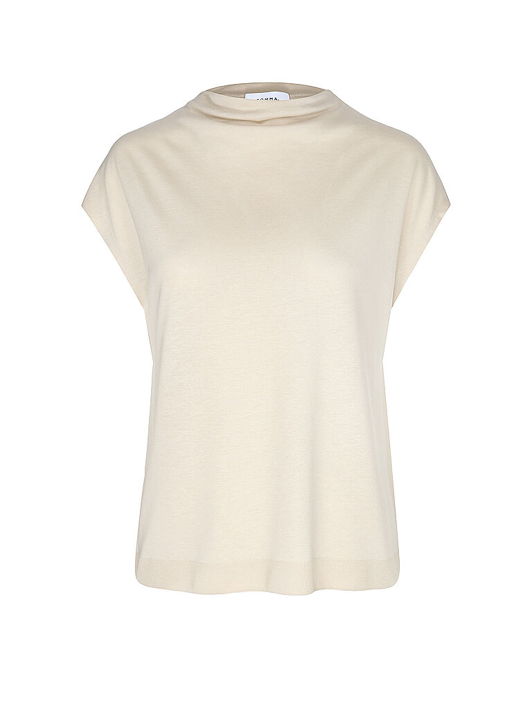 Leichte Stehkragen-T-shirt für Damen COMMA