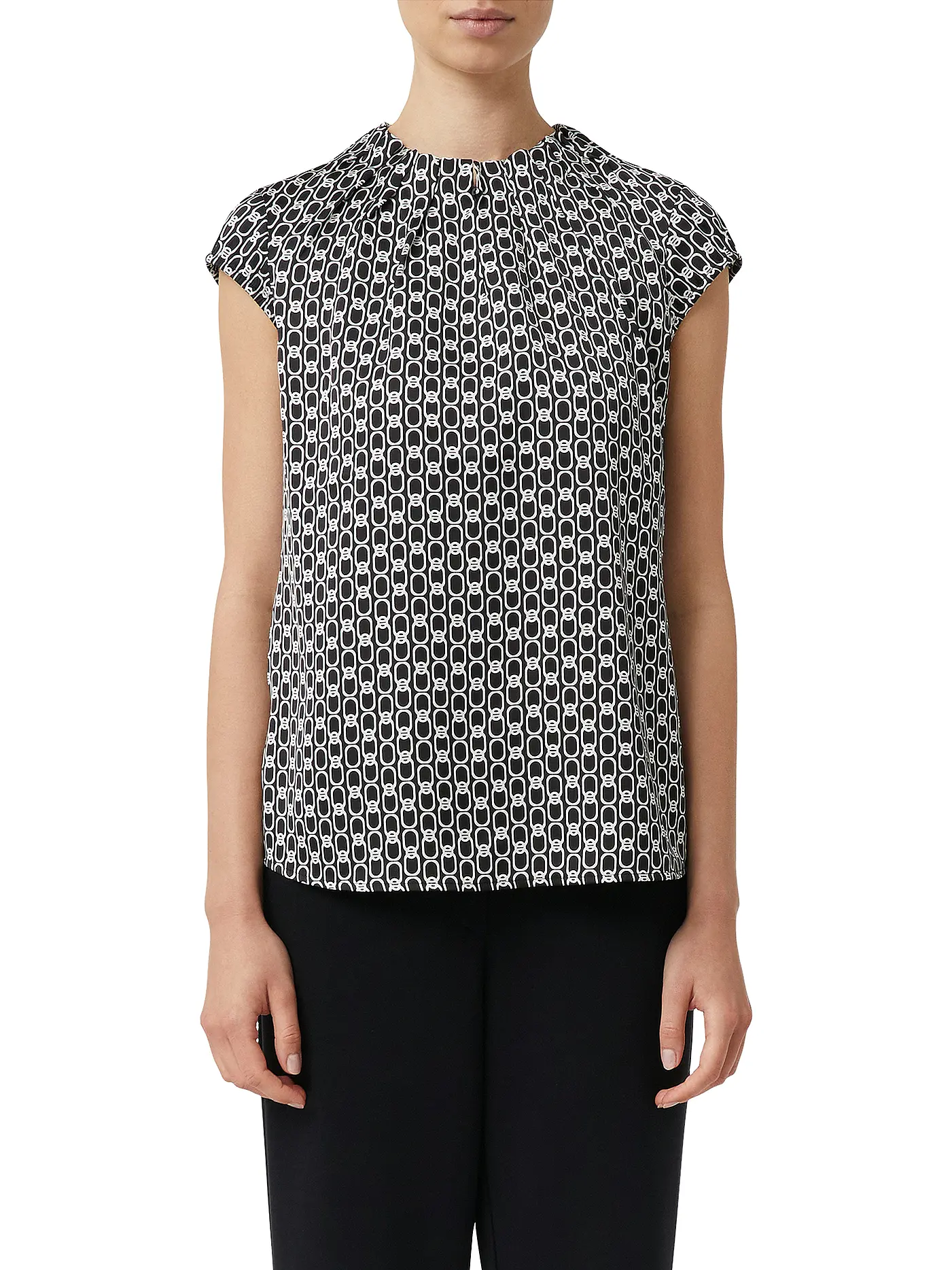 COMMA | Bluse  | schwarz