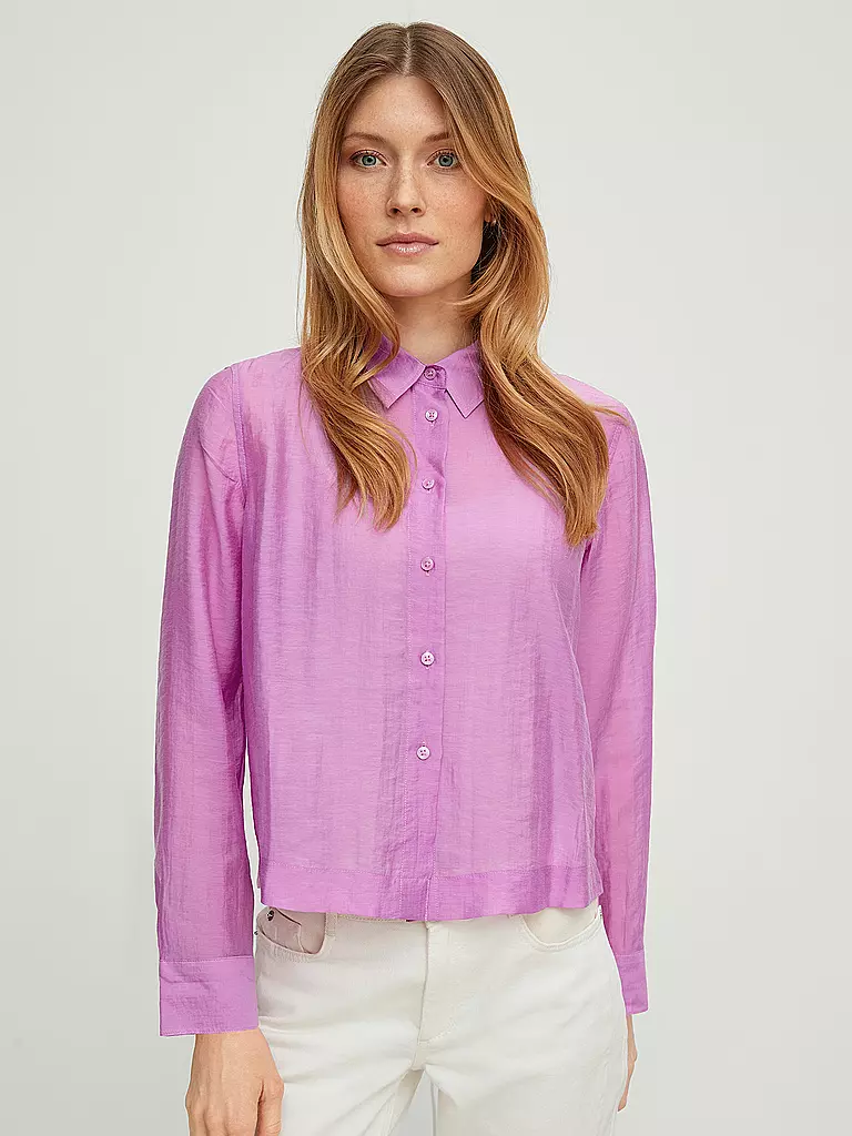 COMMA | Bluse langarm | lila